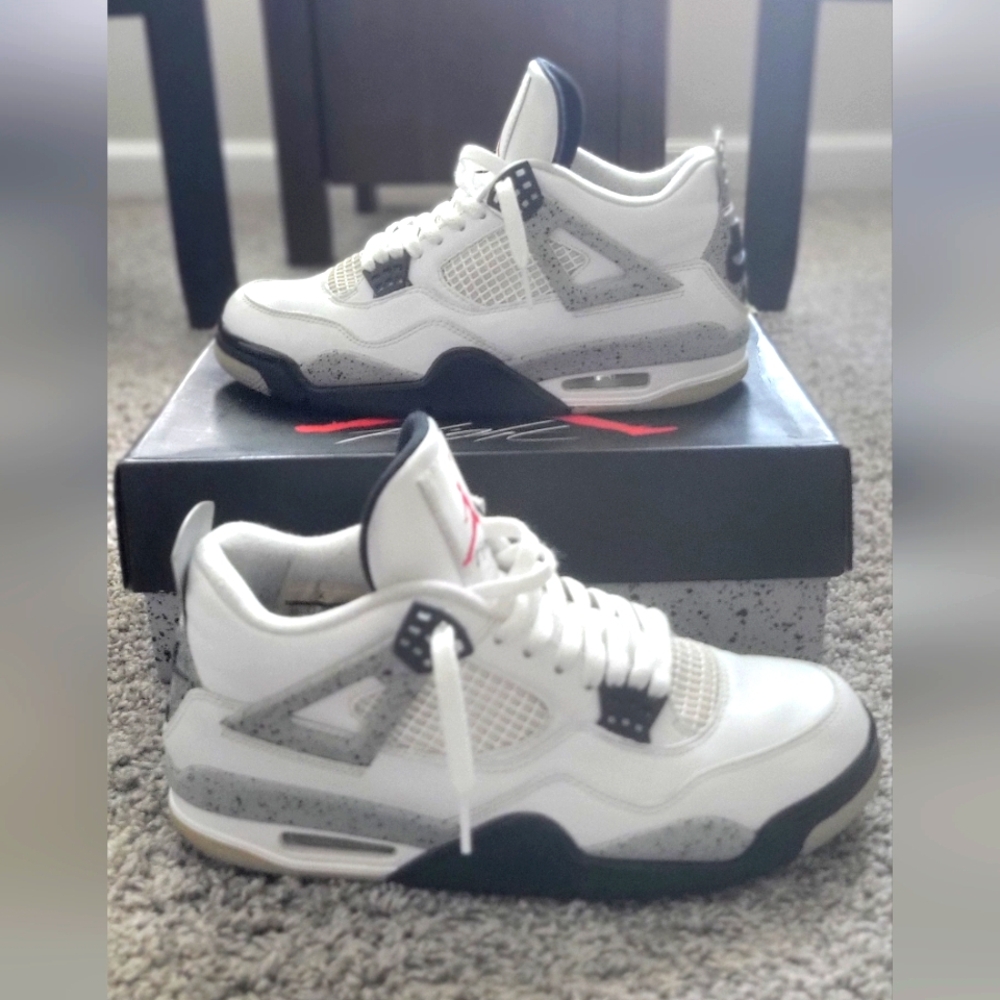 Jordan 4 Retro "White Cement"